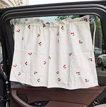 Cute Baby Car Curtain
