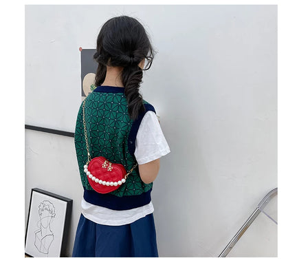 Pearl Handle Mini Shoulder Bag