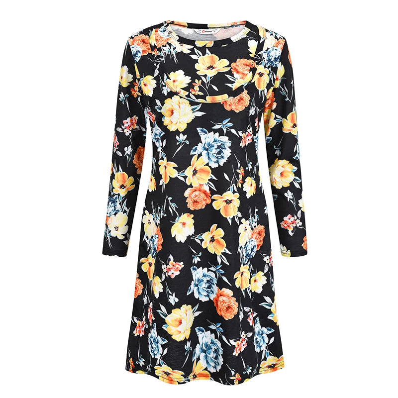 Printed Pregnancy Dress