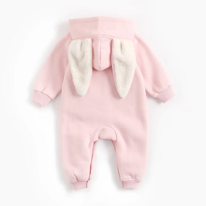 Warm Casual Hooded Rompers