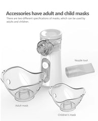 Portable Nebulizer Inhaler: Quiet Mesh Mist for Kids