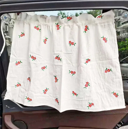 Cute Baby Car Curtain