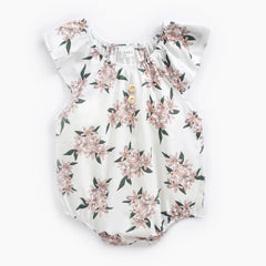 Floral Cotton Girls Bodysuits