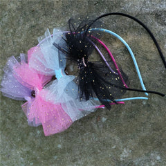 Girls Shiny Bows Hairband