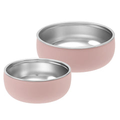Baby Stainless Steel Bowls, 2-Piece Feeding Dish Set
