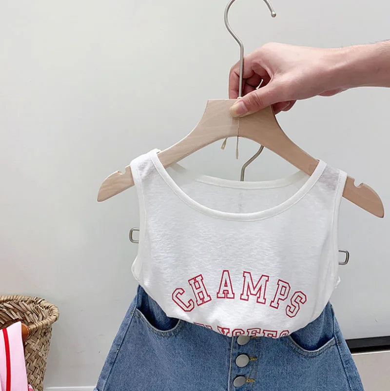 Kids Stripe Shirt Shorts Set