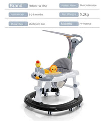 Baby Walker with Music Handle | Foldable Musical Walker