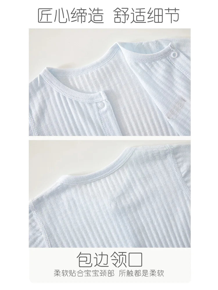 Cute Short Sleeve Infant Romper
