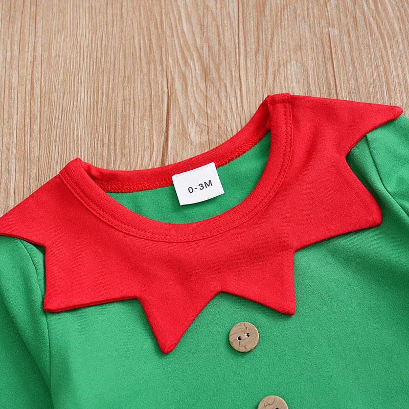 Long Sleeve Christmas Jumpsuit