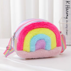 Rainbow Design Shoulder Bags