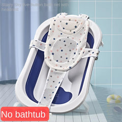 Cross-Shaped Anti-slip Baby Bath Net Mat That Frees Your Both Hands