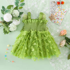 Cute Mesh Butterfly Baby Dress