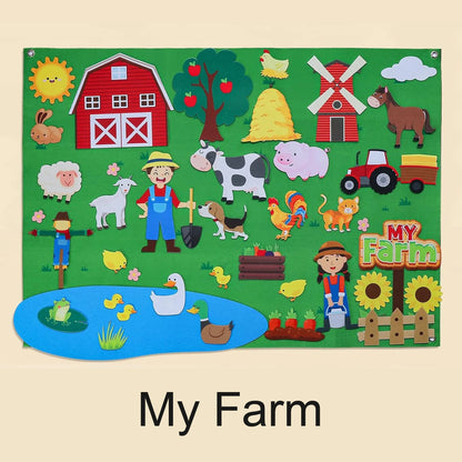 Felt Story Board Set kids Toy