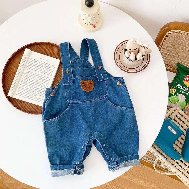 Denim Overall Baby Boys Suits