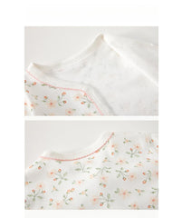 Printed Cotton Baby Girl Jumpsuit