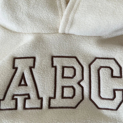 Fur Lining Boys Hoodie Set