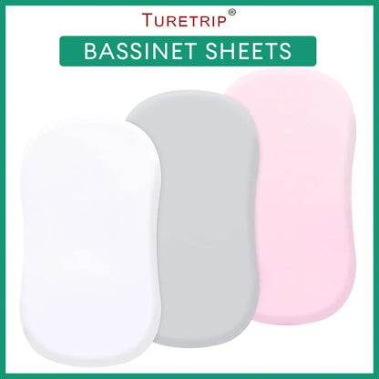 3 Pack Bassinet Sheets