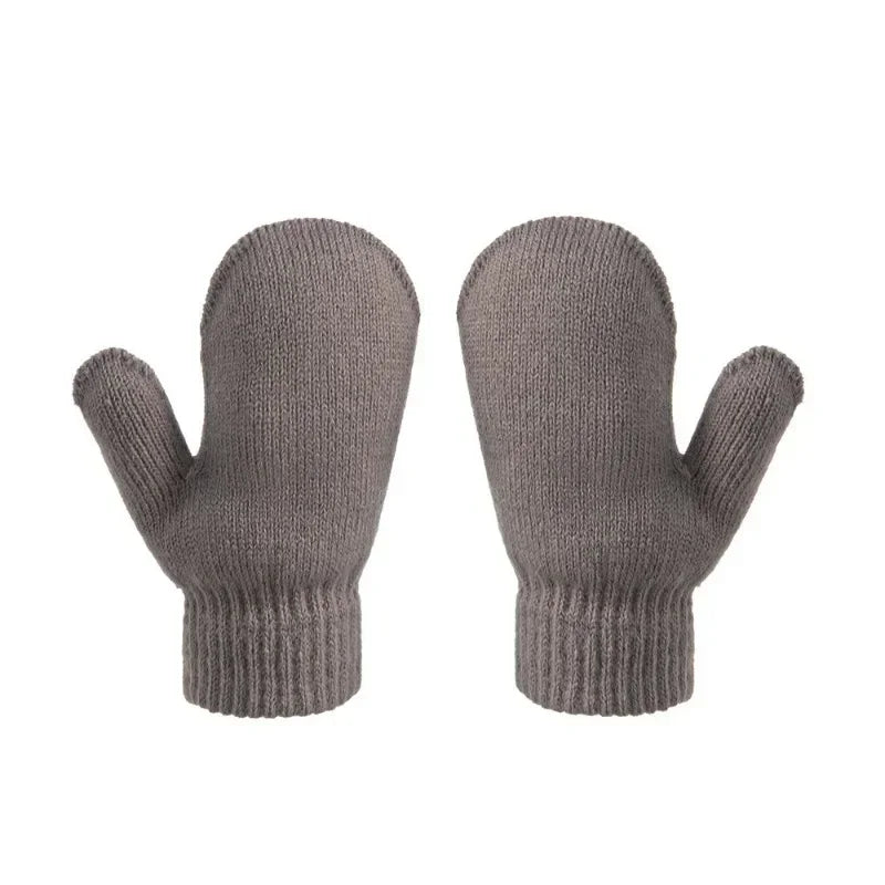 Knit Baby Hat Gloves Set