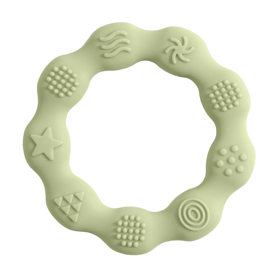 Baby  Food Grade Silicone Newborn Grip Teething Toys - PAMU8