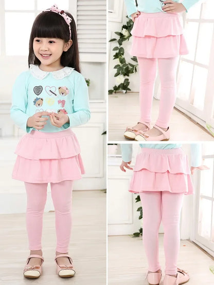 Spring Autumn girls leggings