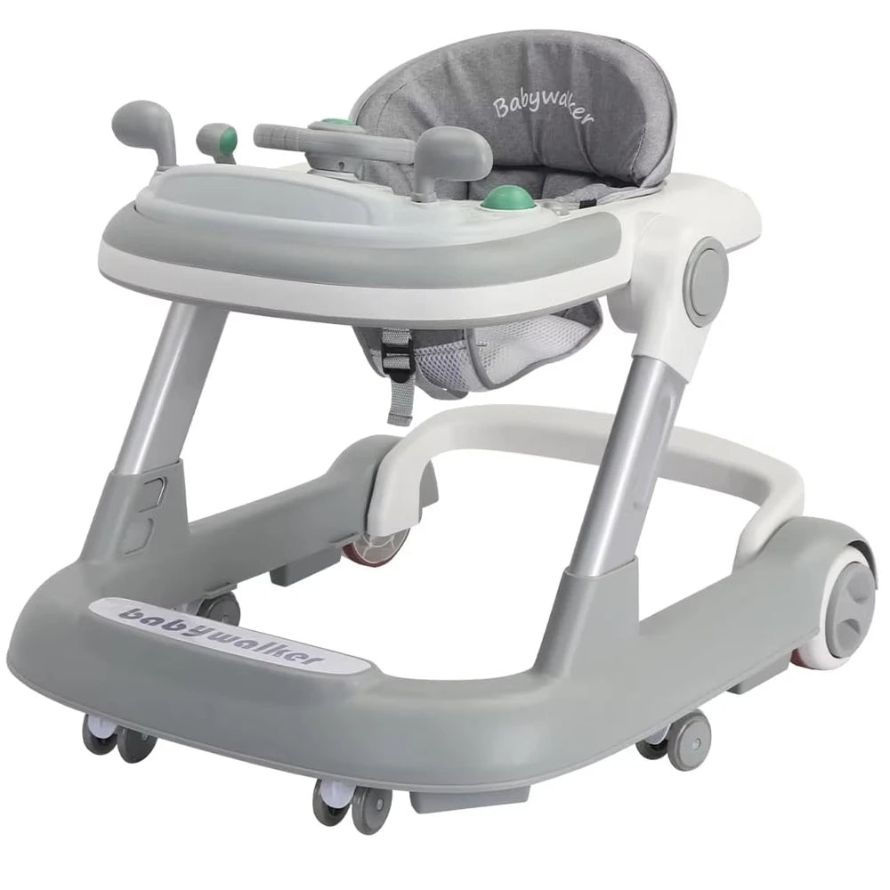 Baby Walker with Removable Feeding Tray