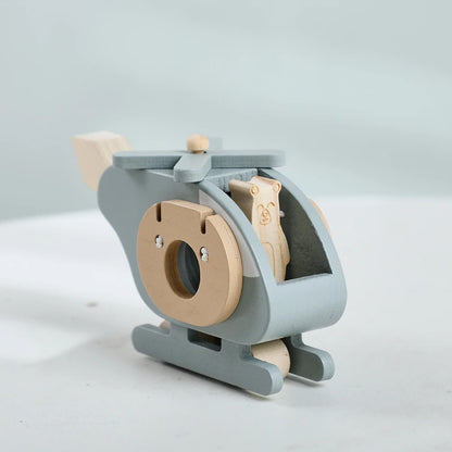 Wooden Plane Helicopter  Toys