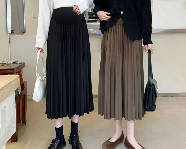 A-Line Casual Maternity Skirt