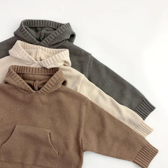 Knitted Baby Pullover Sweater