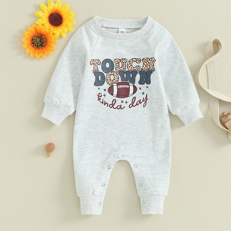 Newborn Baby Boys Rugby Rompers