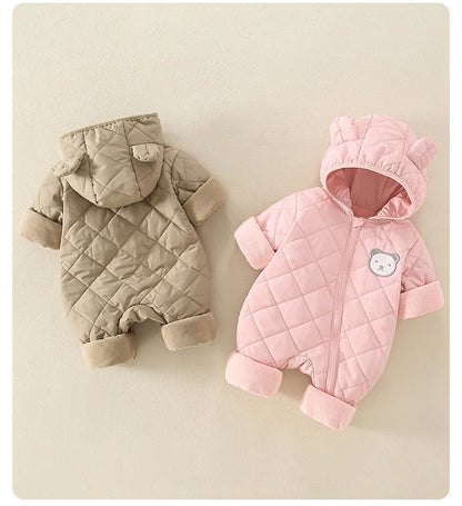 Baby Warm Fleece Jumpsuit