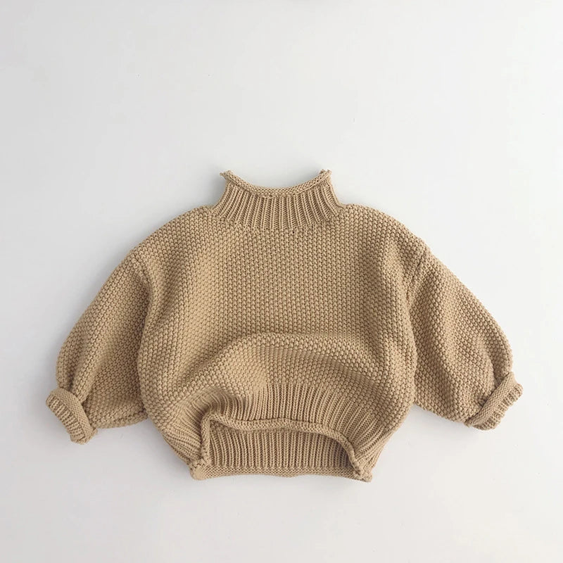 Korean Style Kids Sweater Vintage Boys Knitwear - PAMU8