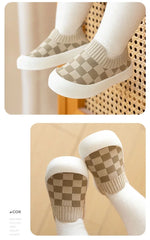 Classic Plaid Non-Slip Sneakers