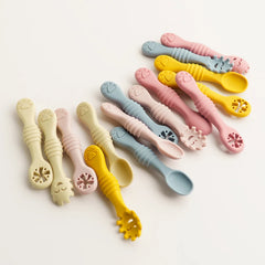 Baby Feeding Spoons, 3-Piece Toddler Utensil Set