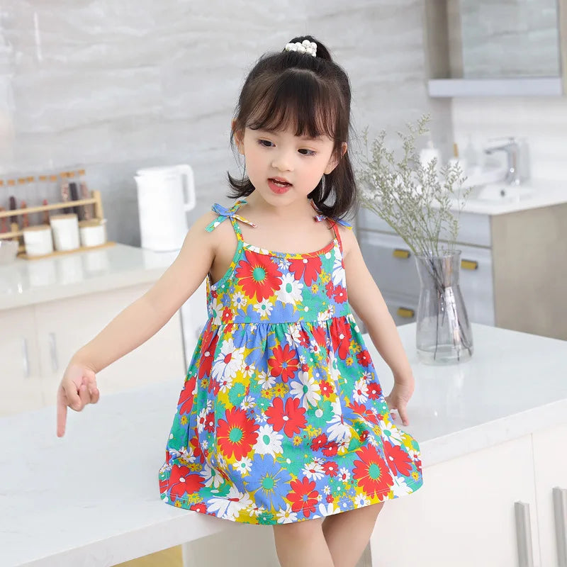 Kids Cotton Casual Dress