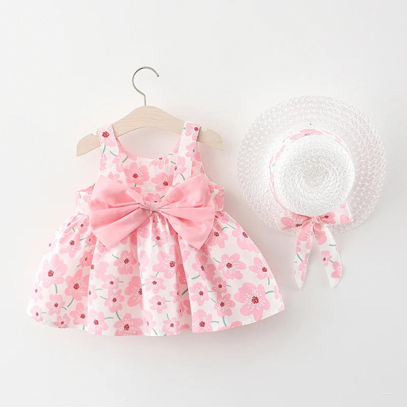 Floral Baby Girl Dress Set