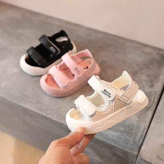 Kids' Sport Sandals with Hook-and-Loop Straps