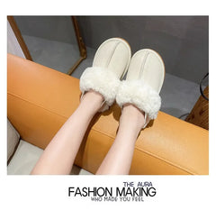 Kids Toes Wrapped Plush Slippers
