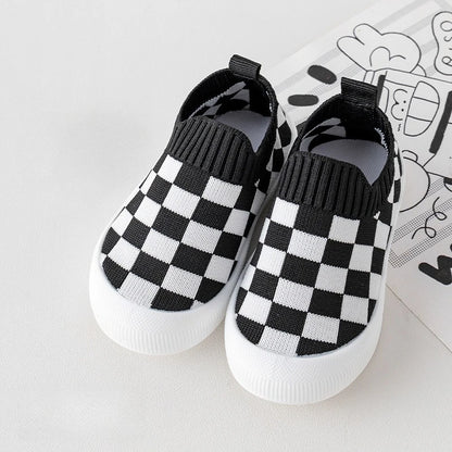 Classic Plaid Non-Slip Sneakers Sport Shoes - PAMU8