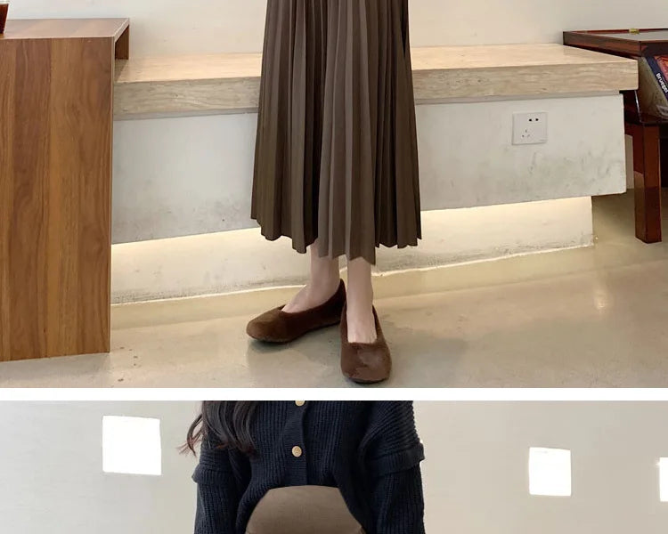 A-Line Casual Maternity Skirt