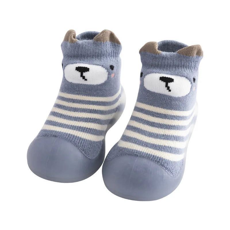 Non-Slip Learning Walk Socks