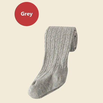 Baby Girl Tights Solid Cotton