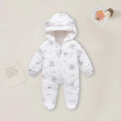 Cartoon Soft Winter Baby Romper