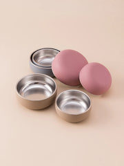 Baby Stainless Steel Bowls, 2-Piece Feeding Dish Set