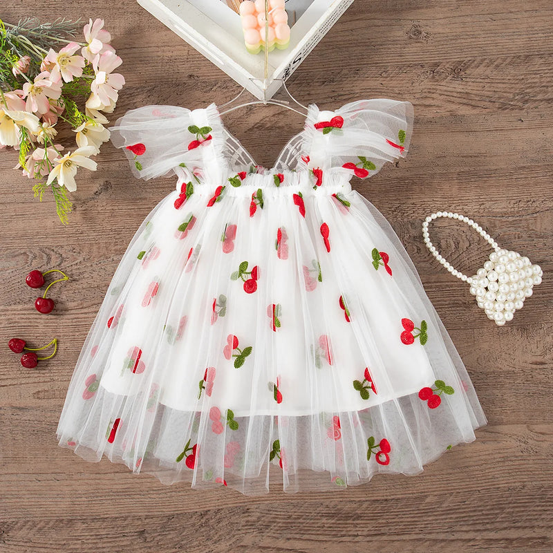 Fruit Flower Baby Girl Dress