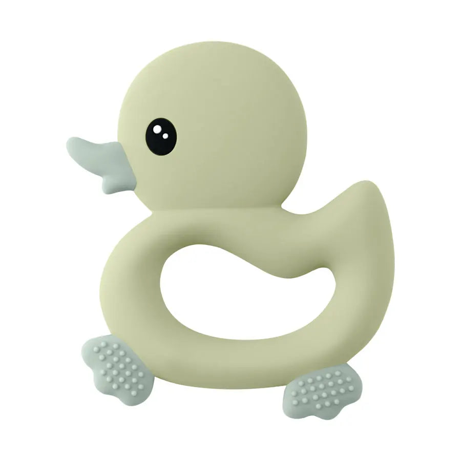 Baby Teether Toys Cartoon Duck Silicone Teether - PAMU8