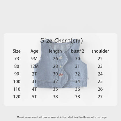 Girls Embroidered Rabbit Blouse