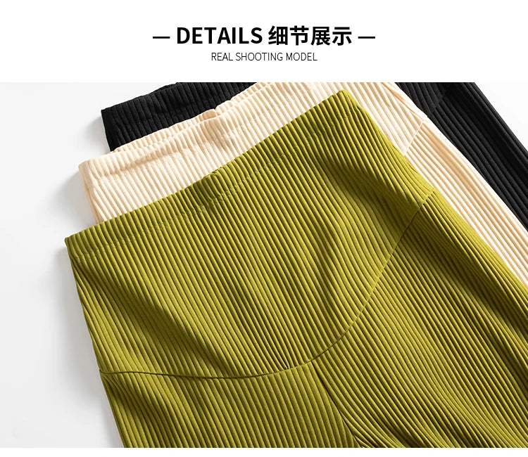 Pleated Maternity Pants