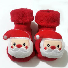 Non-slip Christmas Short Socks for Newborn Baby - PAMU8