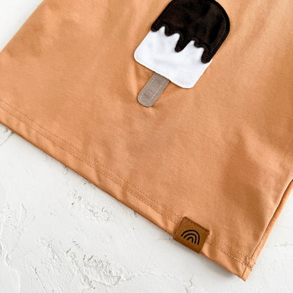 Ice cream Patchwork T-Shirts+Shorts