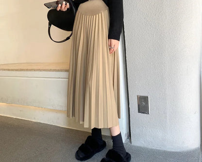 A Line  Casual Pregnancy skirt